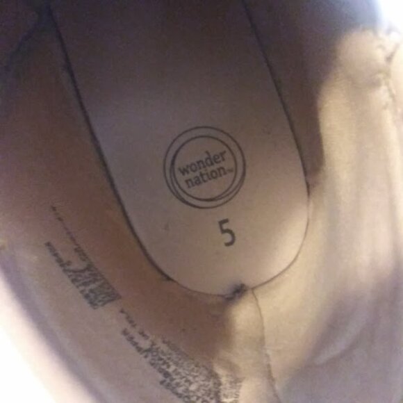 Wonder Nation women's size 5 pink faux suede ankle boots - Picture 11 of 16